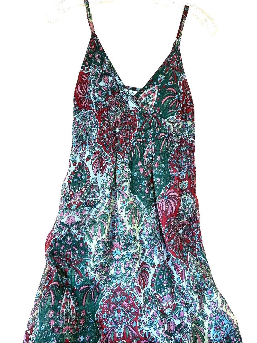 Derek Heart Boho Floral Maxi Dress - Picture 9 of 16